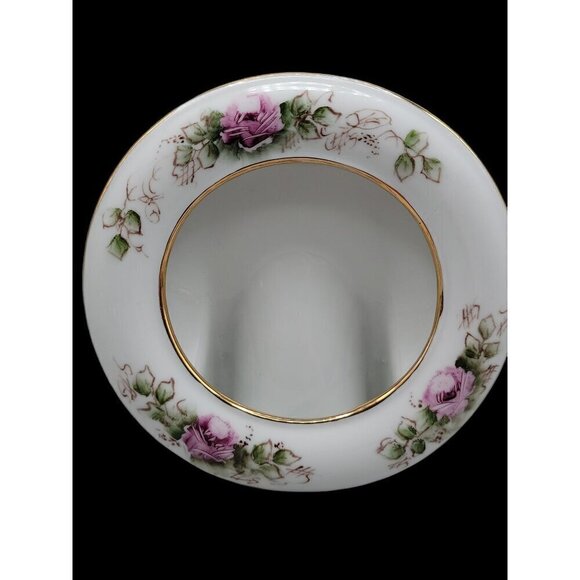 Ljette International Porcelain Picture Frame 1994 Signed Karen Lemnon Vintage - Picture 1 of 11